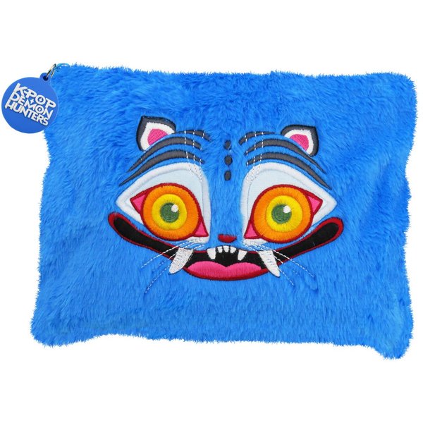 K-Pop Demon Hunters Federmäppchen Derpy Plüsch Mäppchen Stifteetui für Schule und Freizeit, (Packung)
