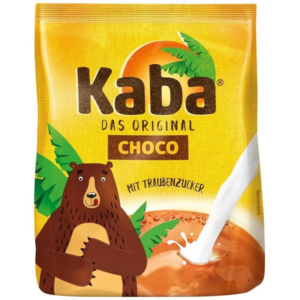 Kaba Kakao, Kaba das Original Kakao mit Traubenzucker Nachfüllbeutel 400g