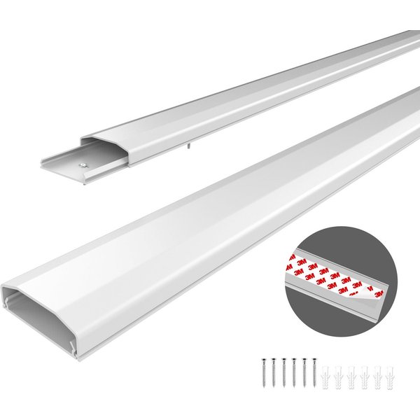 conecto Kabelkanal conecto Kabelkanal mit 3M Klebeband selbstklebend selbsthaftend zum
