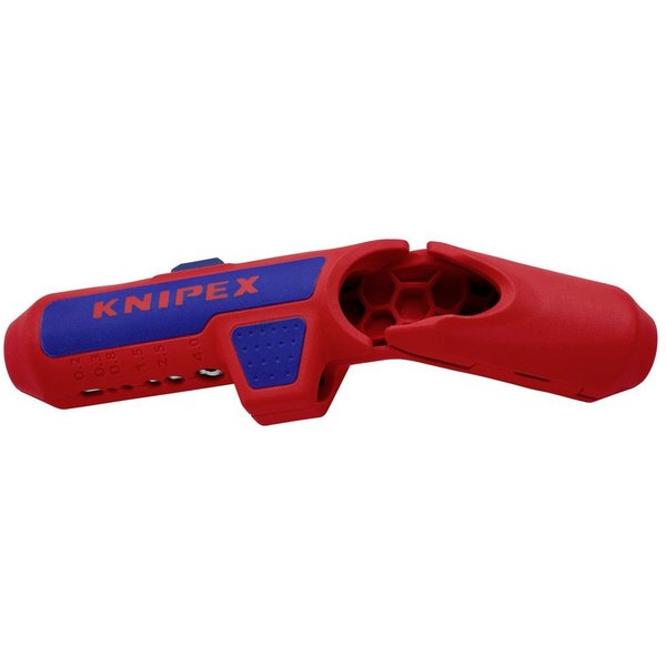 Knipex Kabelmesser Knipex 16 95 01 SB ErgoStrip Kabelentmanteler Geeignet für Rundkabel