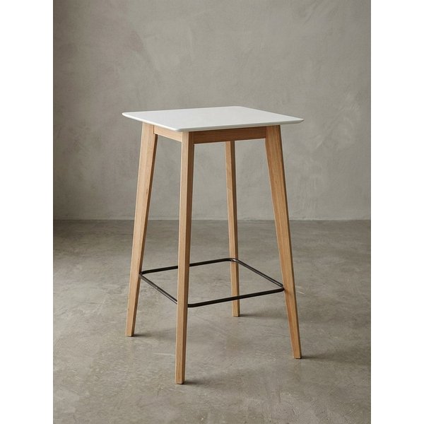 KADIMA DESIGN Bartisch Eleganter standfester Bistrotisch für Zuhause & Büro