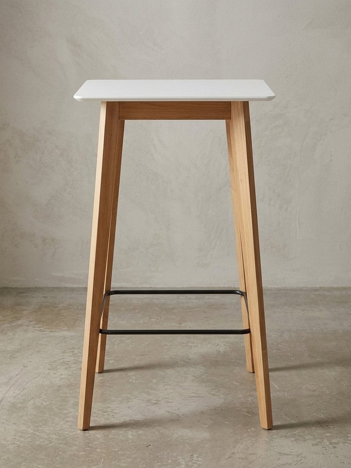 KADIMA DESIGN Bartisch Eleganter standfester Bistrotisch für Zuhause & Büro – Bild 5 von 5