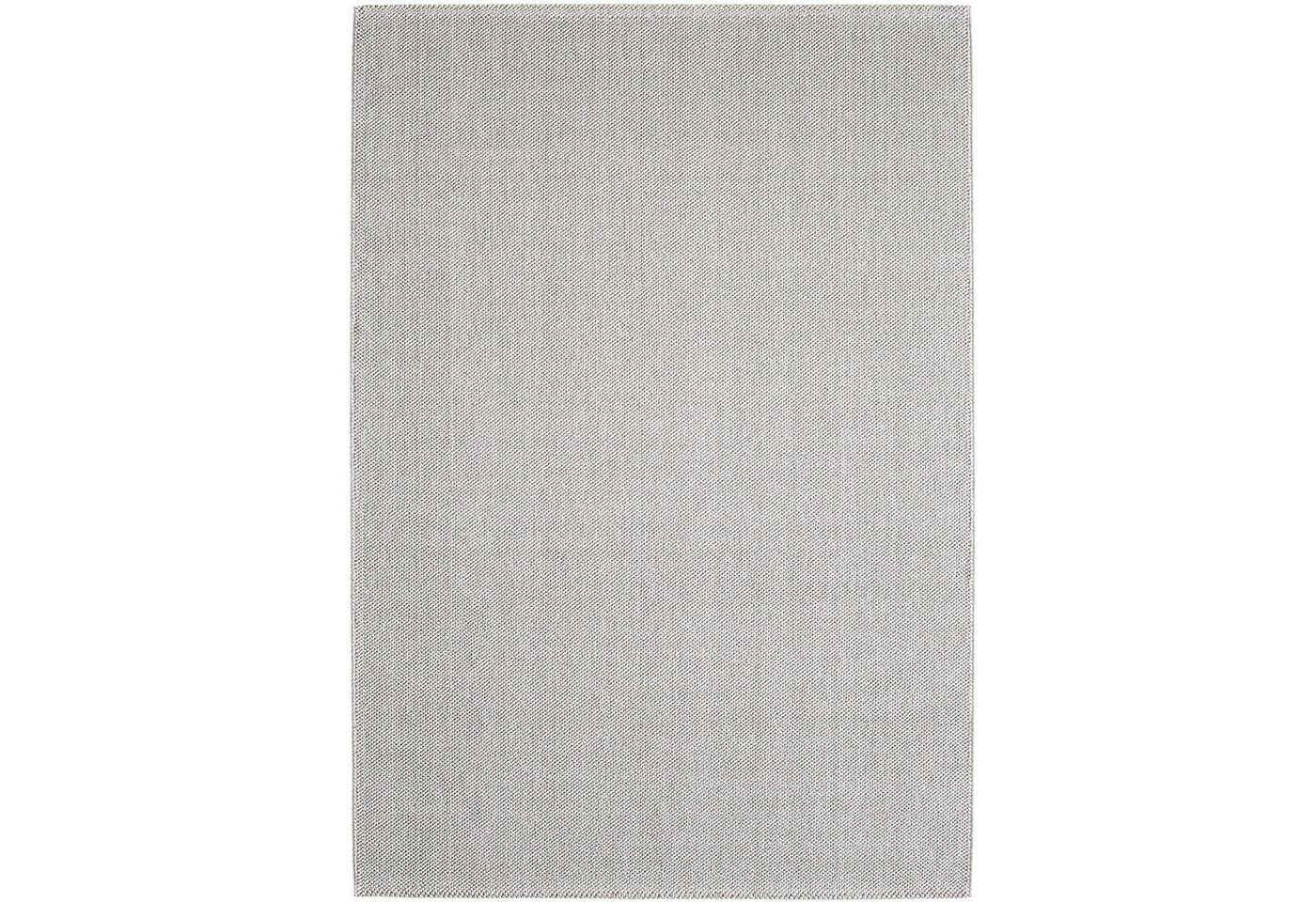 KADIMA DESIGN Teppich Flachgewebe Teppich CIMA Küche Läufer Rund Einfarbig Beige Braun, Rechteckig, Höhe: 7 mm, Silber, 60x100 cm, Webteppich Strapazierfähig Un – Bild 2 von 5