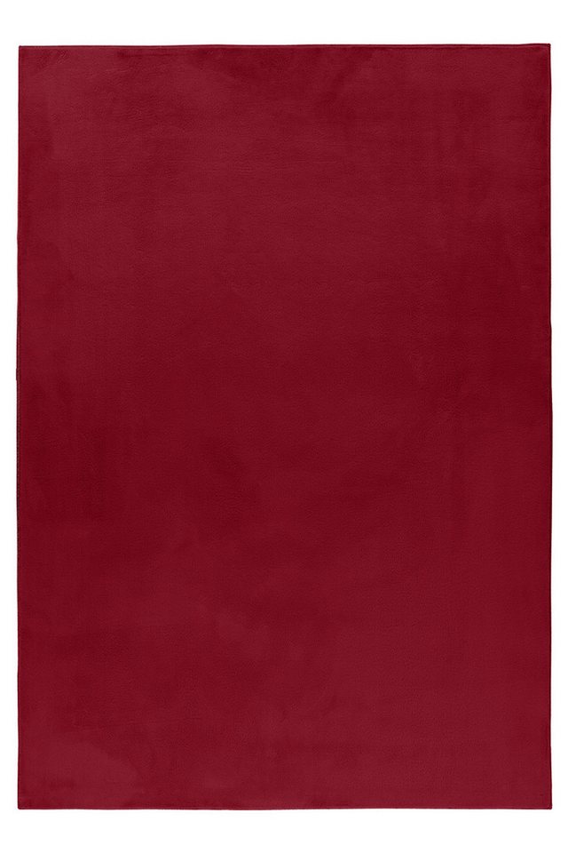 KADIMA DESIGN Teppich NECKAR Wohnzimmer Waschbar Schlafzimmer Wohnzimmerteppich Esszimmer, Läufer, Höhe: 22 mm, Rot, 60x110 cm, Strapazierfähig Modern Esszimmer – Bild 2 von 5