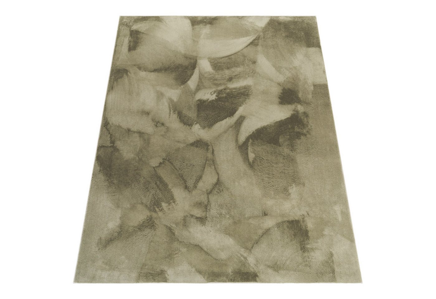 KADIMA DESIGN Teppich waschbar Einfarbig Wohnzimmer schmutzabweisend Teppich Kurzflor, Läufer, Höhe: 14 mm, Florhöhe: 10 mm, 100% Polyester, Läufer, 80x150cm, G – Bild 2 von 5