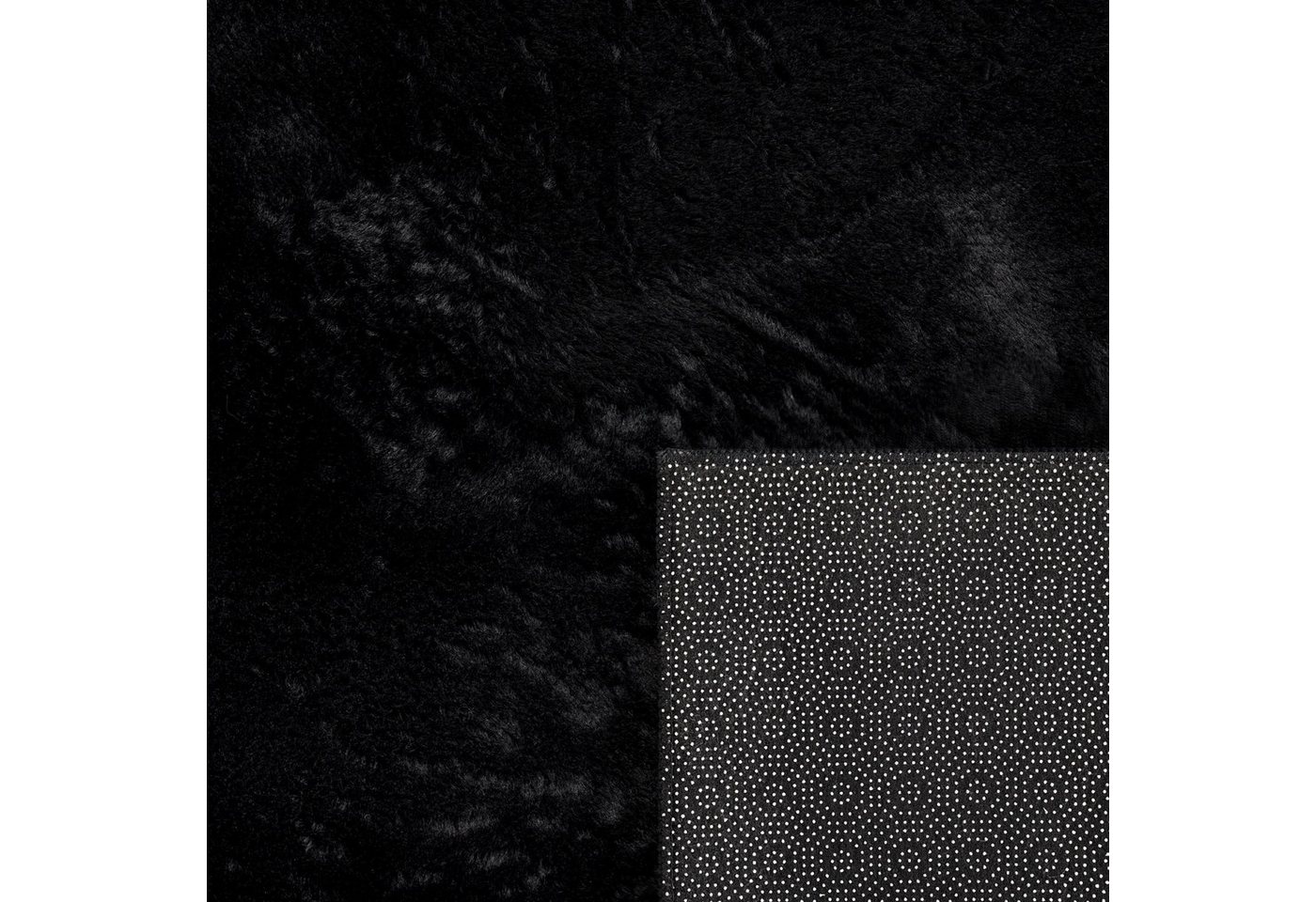 KADIMA DESIGN Teppich waschbar Einfarbig Wohnzimmer schmutzabweisend Teppich Kurzflor, Rechteckig, Höhe: 14 mm, Florhöhe: 10 mm, 100% Polyester, Rechteckig, 60x – Bild 5 von 5