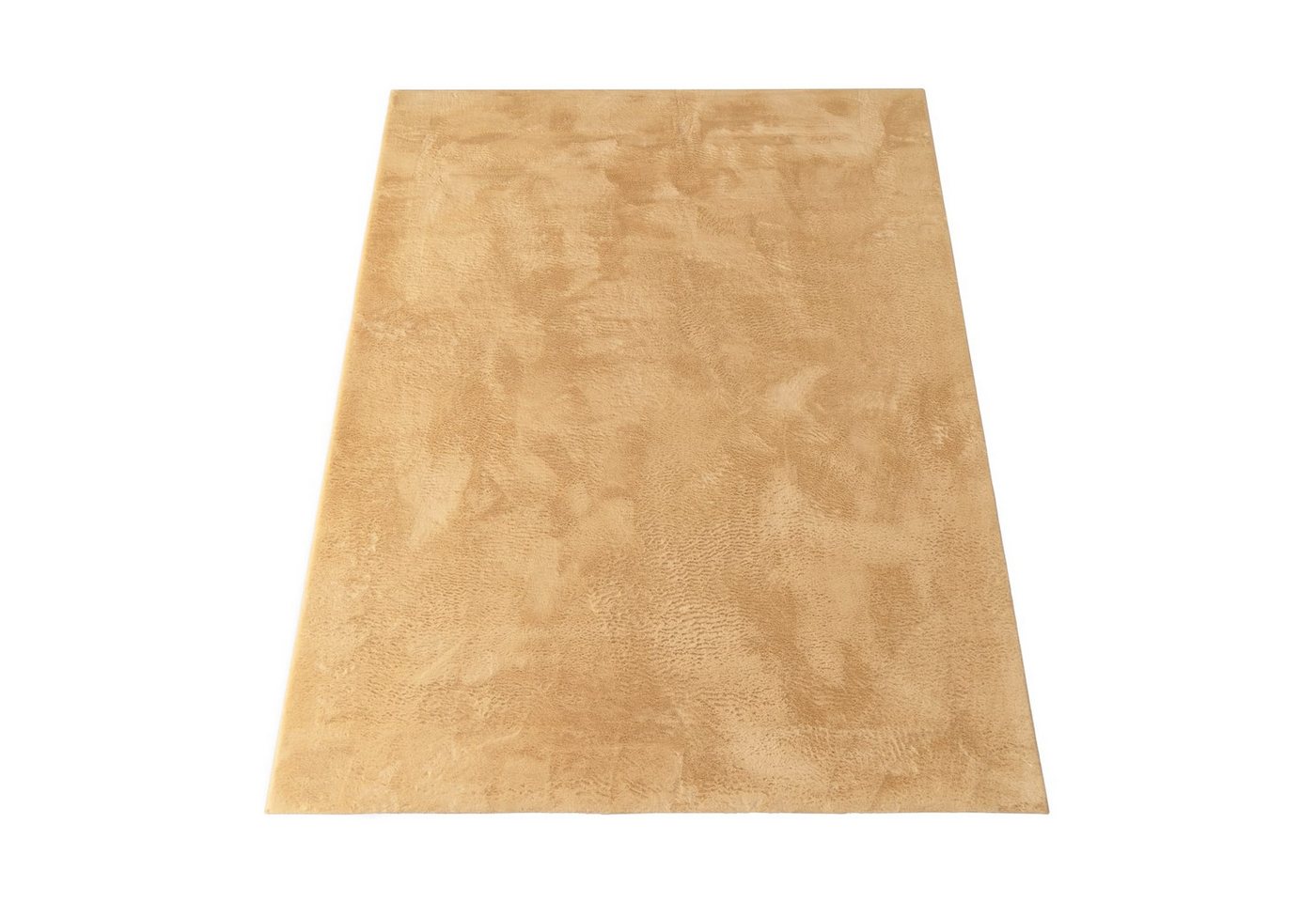 KADIMA DESIGN Teppich waschbar Einfarbig Wohnzimmer schmutzabweisend Teppich Kurzflor, Rechteckig, Höhe: 14 mm, Florhöhe: 10 mm, 100% Polyester, Läufer, 60x90cm – Bild 2 von 5