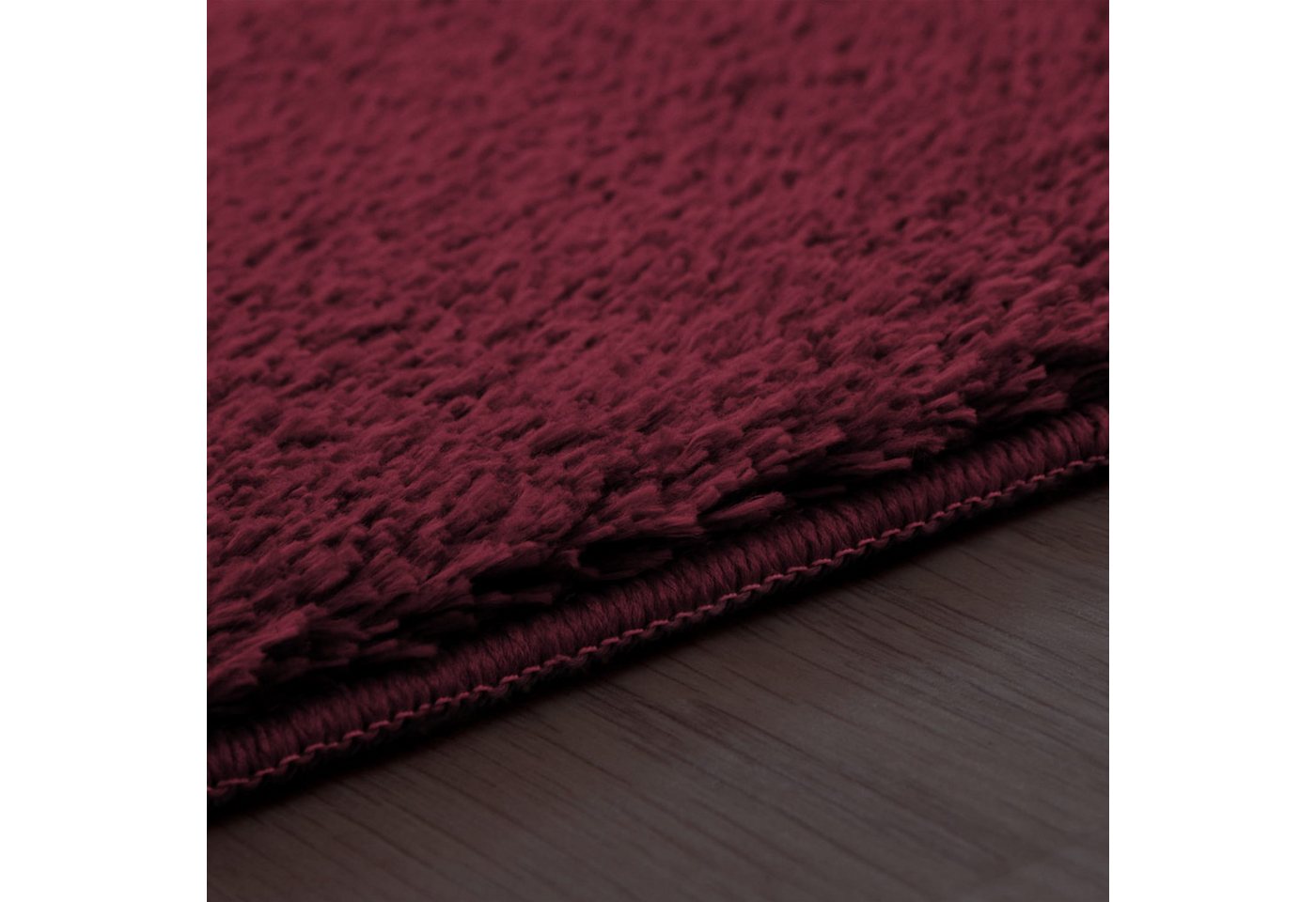 KADIMA DESIGN Teppich waschbar Unifarben Wohnzimmer schmutzabweisend Teppich Kurzflor, Rechteckig, Höhe: 14 mm, Florhöhe: 10 mm, 100% Polyester, Rechteckig, 60x – Bild 4 von 5
