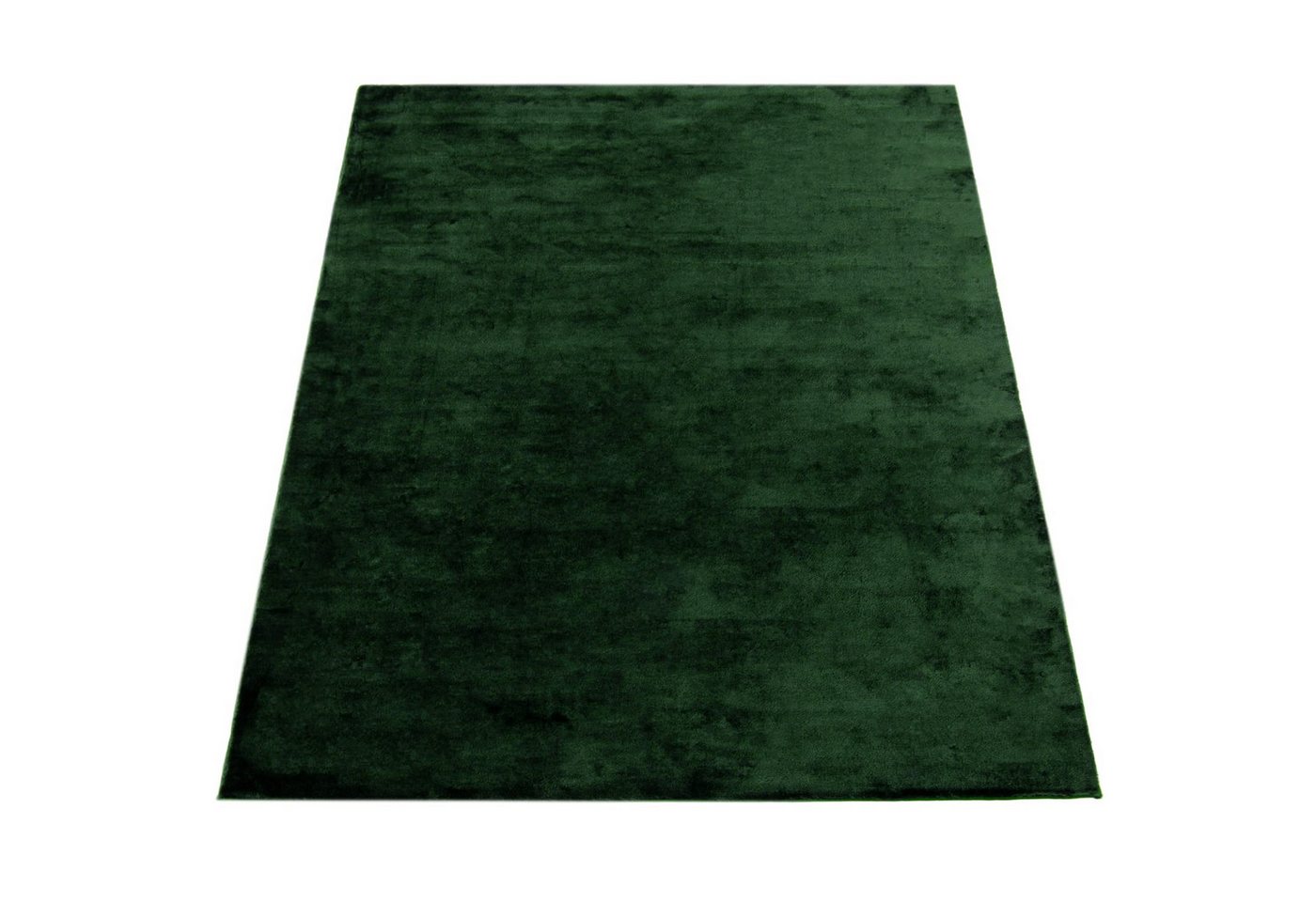 KADIMA DESIGN Teppich waschbar Unifarben Wohnzimmer schmutzabweisend Teppich Kurzflor, Rund, Höhe: 14 mm, Florhöhe: 10 mm, Polyester, Rücken aus Felt + Dots, Ru – Bild 2 von 5