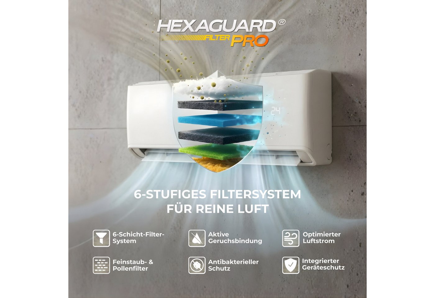 Kältebringer Split-Klimagerät R290 Split Klimaanlage 9.000 BTU (2,8kW) A+++ – Bild 5 von 5