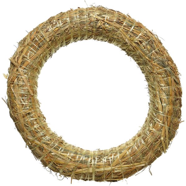 Kaemingk Bastelkranz, Strohkranz / Kranz Rohling 40cm natur