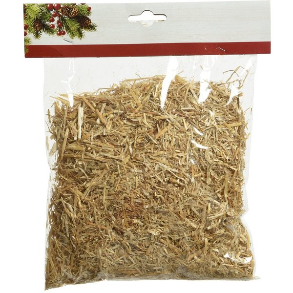 Kaemingk Bastelnaturmaterial, Natürliches Stroh zum Basteln und Dekorieren 60 g lose im Beutel