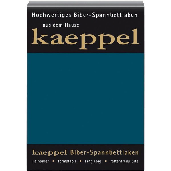 Kaeppel Spannbettlaken Spannbettlaken Biber, Biber, Gummizug: rundum, (1 Stück), 100% Baumwolle, kuschelig weich ideal für Winter