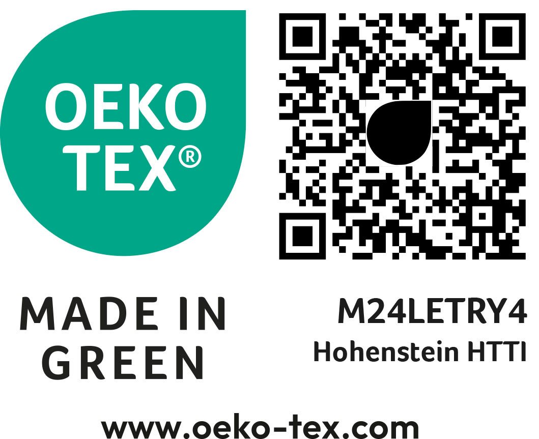 Kaeppel Wendebettwäsche JARO 100% Baumwolle, Mako-Satin, 2 teilig, mit Markenreißverschluss, zeitloses Design, pflegeleicht – Bild 5 von 5