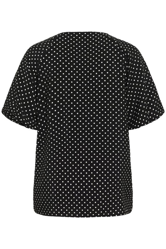KAFFE Curve Kurzarmbluse Bluse kurzarm KCgina Große Größen – Bild 5 von 5