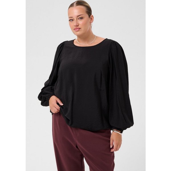 KAFFE Curve Langarmbluse Bluse langarm KCgila Große Größen