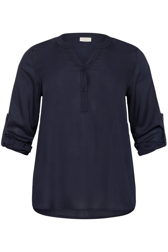 KAFFE Curve Langarmbluse Bluse langarm KCsida Große Größen – Bild 5 von 5