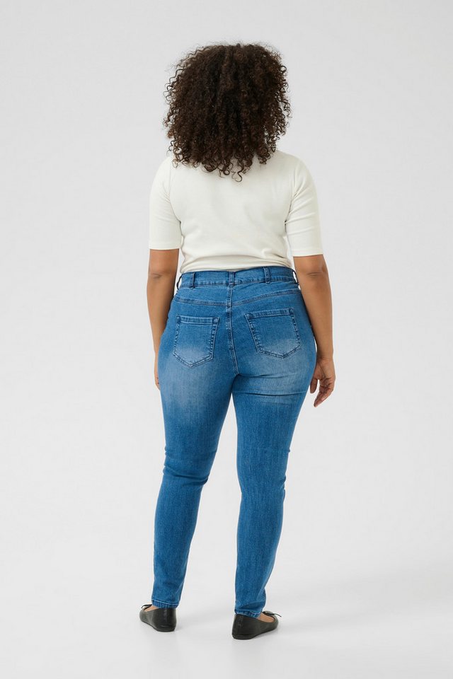 KAFFE Curve Regular-fit-Jeans Jeans KClaurina Große Größen – Bild 5 von 5
