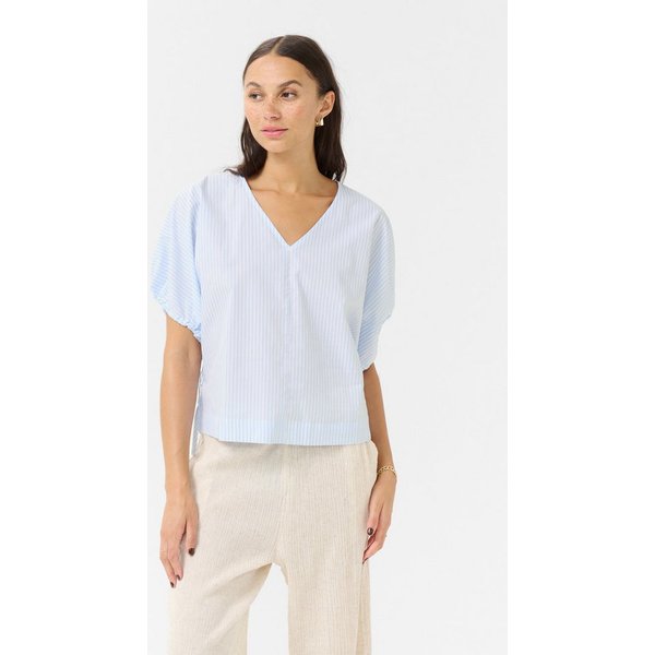 KAFFE Kurzarmbluse Bluse kurzarm KAbeth