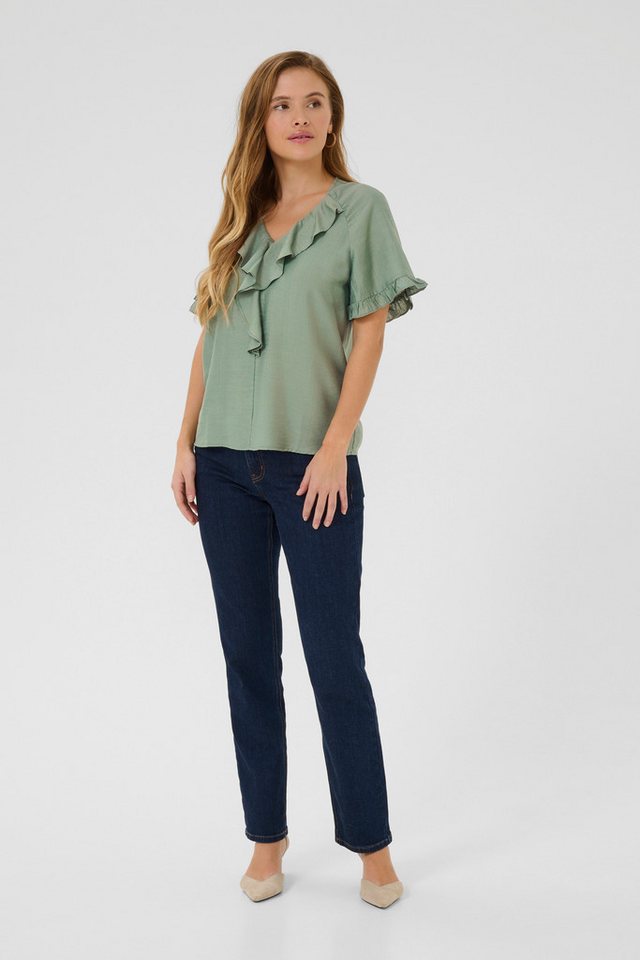 KAFFE Kurzarmbluse Bluse kurzarm KAmariana – Bild 2 von 5