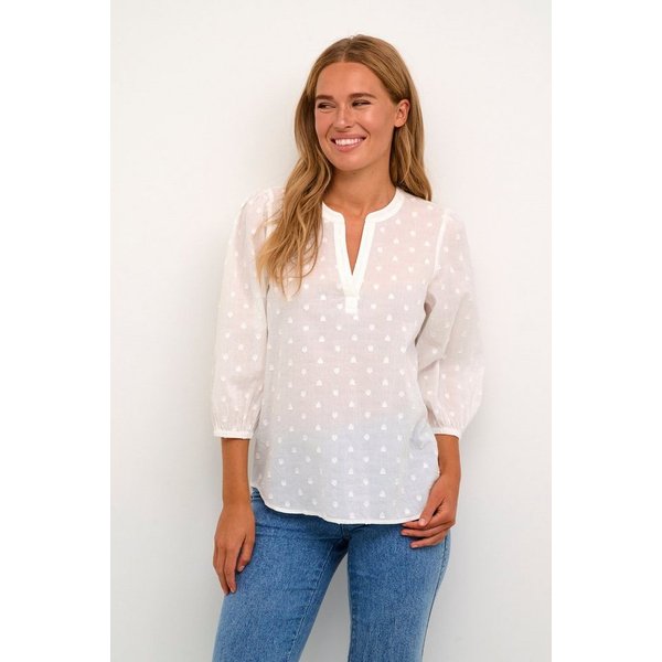 KAFFE Langarmbluse Bluse langarm KAjollia