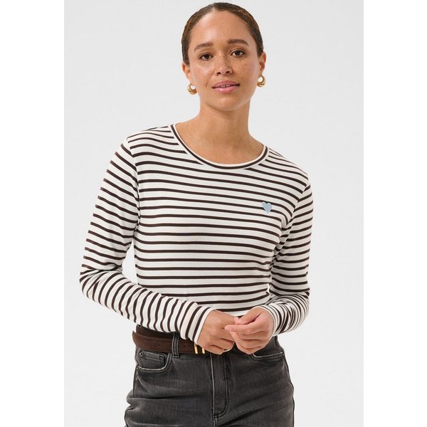 KAFFE Langarmbluse Langarm-Shirt Liddy
