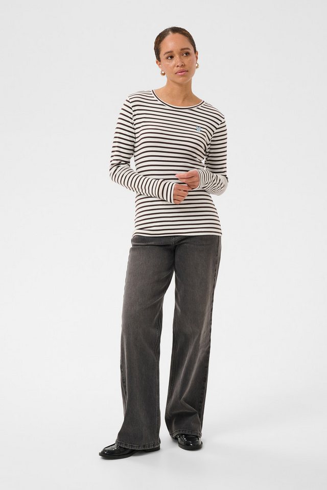 KAFFE Langarmbluse Langarm-Shirt Liddy – Bild 2 von 5