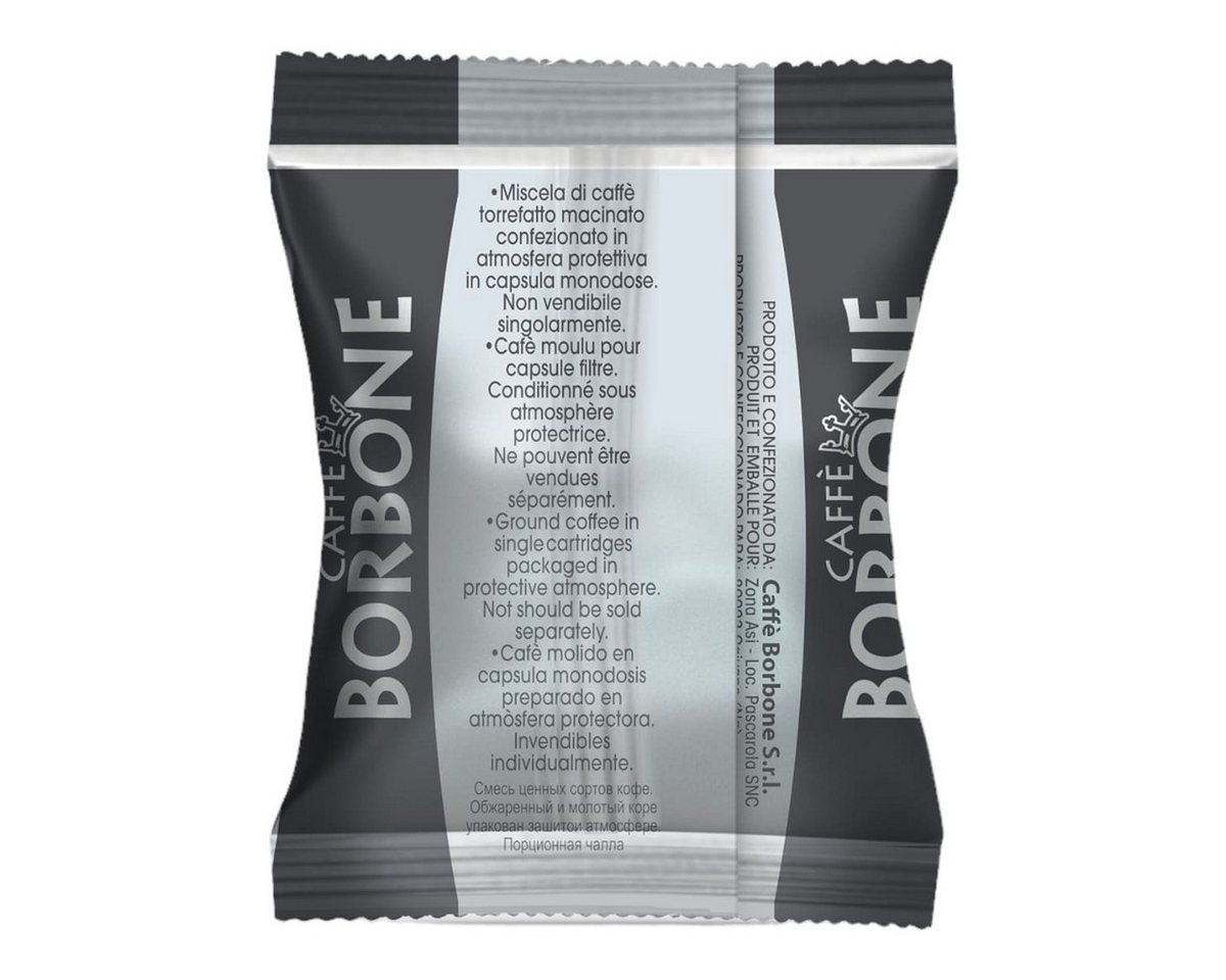 Caffè Borbone Kaffee Caffè Borbone Kaffee Kapseln Respresso, Schwarze Mischung - 100 stück, 1 x (Kompatibel mit Häuslichen Kaffeemaschinen Nespresso) – Bild 2 von 5