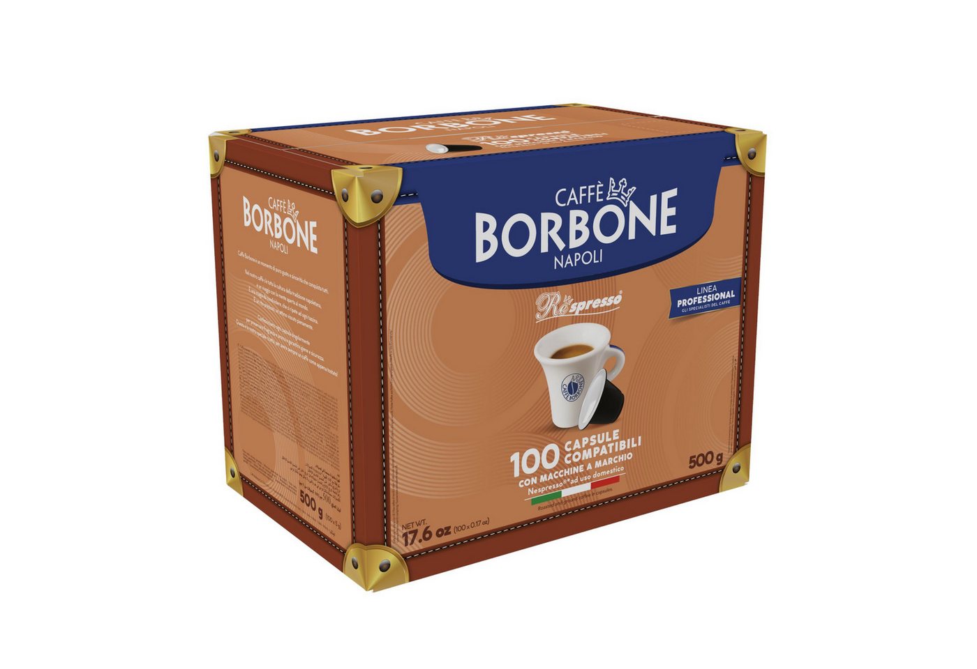 Caffè Borbone Kaffee Caffè Borbone Kaffee Kapseln Respresso, Schwarze Mischung - 100 stück, 1 x (Kompatibel mit Häuslichen Kaffeemaschinen Nespresso) – Bild 5 von 5