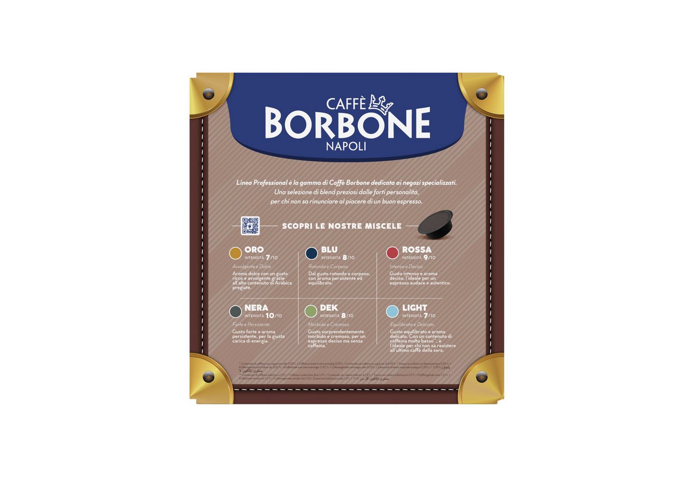 Caffè Borbone Kaffee Caffè Borbone Kaffeekapseln Don Carlo DEK 150x Kapseln, 3 x 360 g, 50 St. (Haushalts-Espressomaschinen, Kompatibel mit Lavazza®* A Modo Mio – Bild 3 von 5