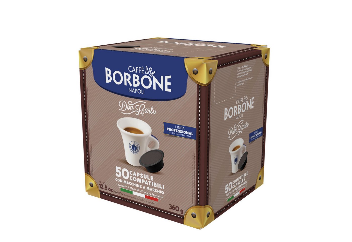 Caffè Borbone Kaffee Caffè Borbone Kaffeekapseln Don Carlo DEK 150x Kapseln, 3 x 360 g, 50 St. (Haushalts-Espressomaschinen, Kompatibel mit Lavazza®* A Modo Mio – Bild 5 von 5