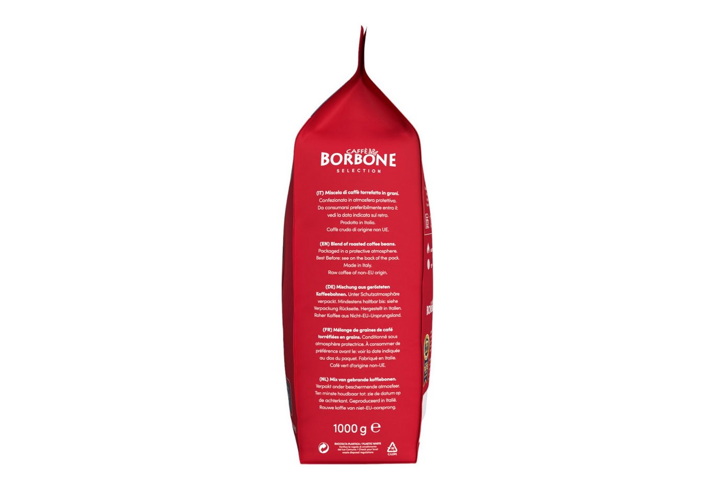 Caffè Borbone Kaffee Caffè Borbone Selection Espresso Intenso (1x 1000g), 1 x (Intenso Espresso 1Kg, Röstung Medium, Intensität 9/10, Ganze Kaffeebohnen) – Bild 3 von 5