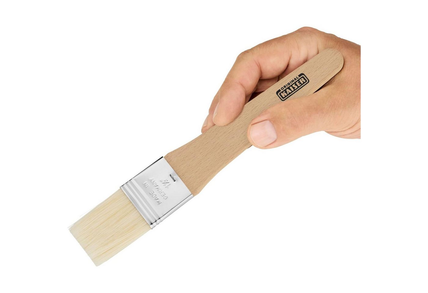 Kaiser Backformen Backpinsel Kaiser Backpinsel Naturborsten 22x4cm – Bild 4 von 4