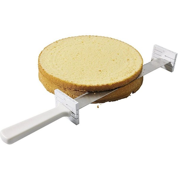 Kaiser Backformen Tortenschneider Kaiser Inspiration Tortenschneider mit Distanzhaltern 32 cm, Kuchenschneider für präzise Schnitte