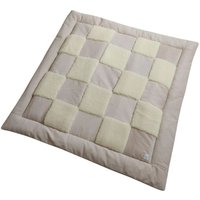 Kaiser Krabbeldecke CORD/WOLLE PATCHWORK 120x120cm