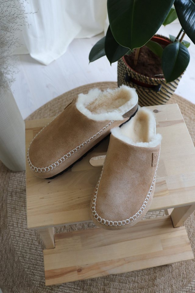 Kaiser Lammfell Pantolette Elli Hausschuh – Bild 2 von 5