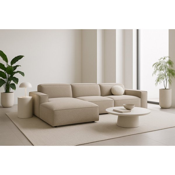 Kaiser Möbel Ecksofa Ecksofa Cursal L-Form – modular, modern, unvergleichlich bequem, Einzelsofa