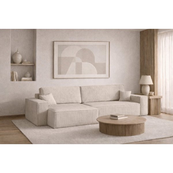 Kaiser Möbel Ecksofa mit schlaffunktion und bettkasten, BEST XL stoff Poso, Quelle, Verita, Mit Bettfunktion und Bettzeugfach