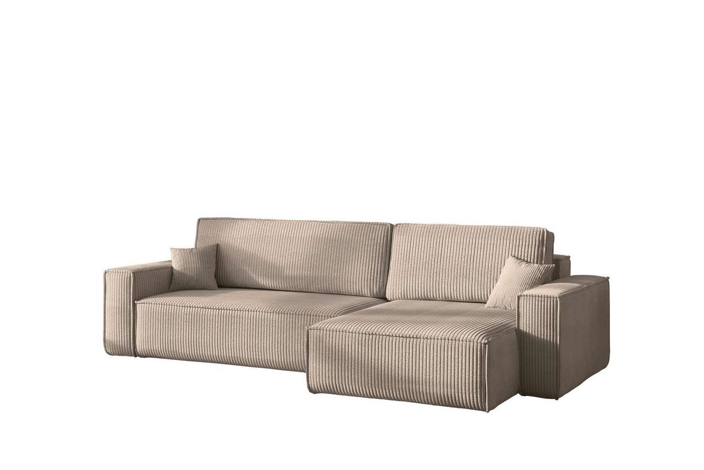 Kaiser Möbel Ecksofa mit schlaffunktion und bettkasten, BEST XL stoff Poso, Quelle, Verita, Mit Bettfunktion und Bettzeugfach – Bild 2 von 5