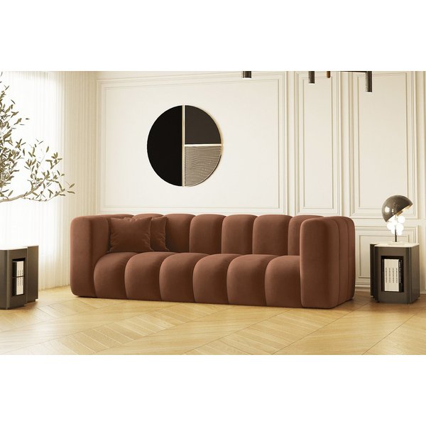 Kaiser Möbel Sofa Couch, Dreisitzer Grand Modular Stoff Salvador und Haga, Bequem, modular, viele Farben