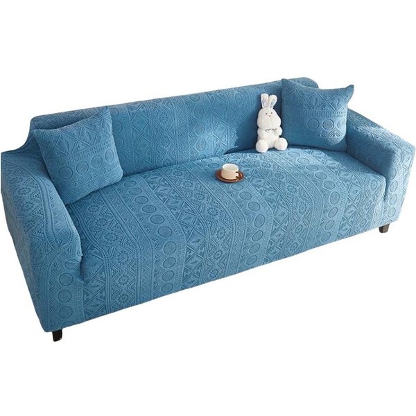 Kaket Sofahusse Stretch-Sofabezug Elastisch Couch Sesselbezug mit dezentem Muster