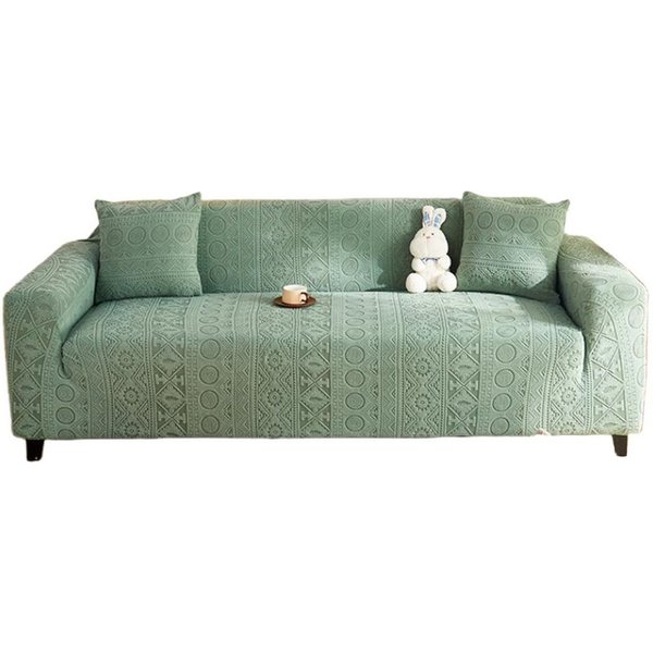 Kaket Sofahusse Stretch-Sofabezug Elastisch Couch Sesselbezug mit dezentem Muster