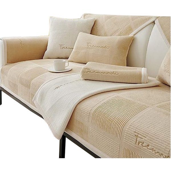 Kaket Sofaschoner mit modernen Streifen, Anti-rutsch