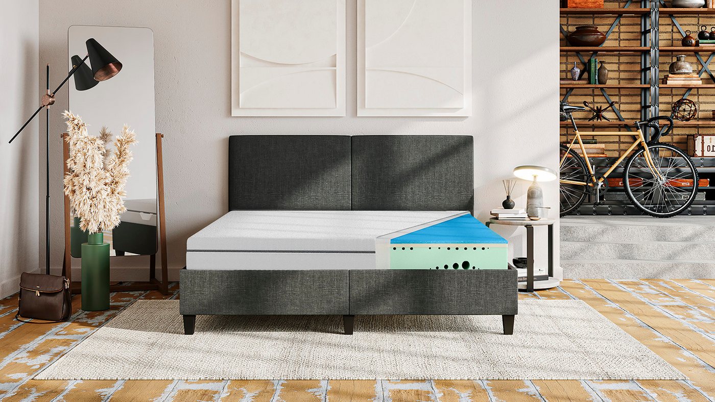 Kaltschaummatratze Emma One, 7 Zonen Matratze 90x200 cm, 140x200 cm & weitere Größen, Emma, 18 cm hoch, Matratze medium/hart, ergonomisch, atmungsaktiv, allergi – Bild 2 von 5