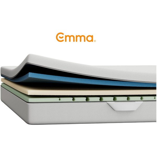 Kaltschaummatratze Emma One, 7 Zonen Matratze 90x200 cm, 140x200 cm & weitere Größen, Emma, 18 cm hoch, Matratze medium/hart, ergonomisch, atmungsaktiv, allergi