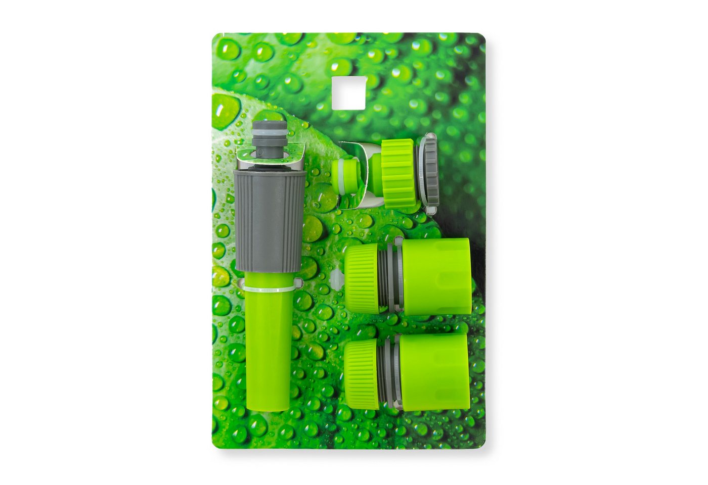 kamelshopping Gartenschlauch Gartenschlauch-Set 1/2", 17,5m, inkl. Kupplungssatz & Sprühdüse, Flexibler Wasserschlauch bis 8 bar, Komplett-Set für Garten – Bild 3 von 4