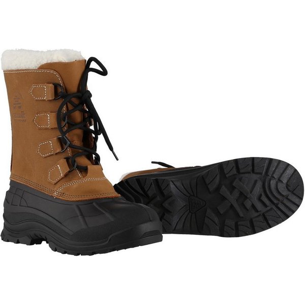 Kamik Alborg (Nubukleder, wasserdicht) hellbraun Damen Winterstiefel