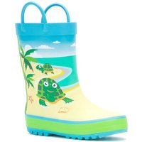 KAMIK Kinder Gummistiefel TURTLES, Größe 25 in Bunt