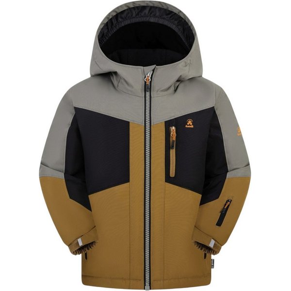 Kamik Winterjacke Duke (wind- und wasserdicht, reflektierend) braun Jungen