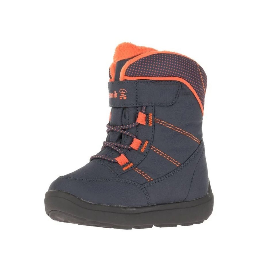 Kamik Winterschuhe Stance2 wasserdicht, atmungsaktiv marineblau/orange Winterstiefel – Bild 5 von 5